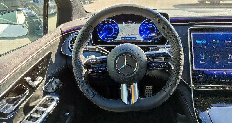 Mercedes-Benz EQE cena 374900 przebieg: 9579, rok produkcji 2023 z Szepietowo małe 379